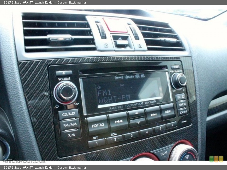Carbon Black Interior Audio System for the 2015 Subaru WRX STI Launch Edition #107530979
