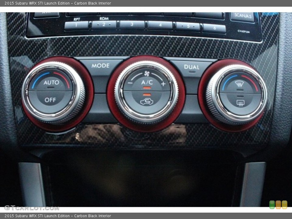 Carbon Black Interior Controls for the 2015 Subaru WRX STI Launch Edition #107530985