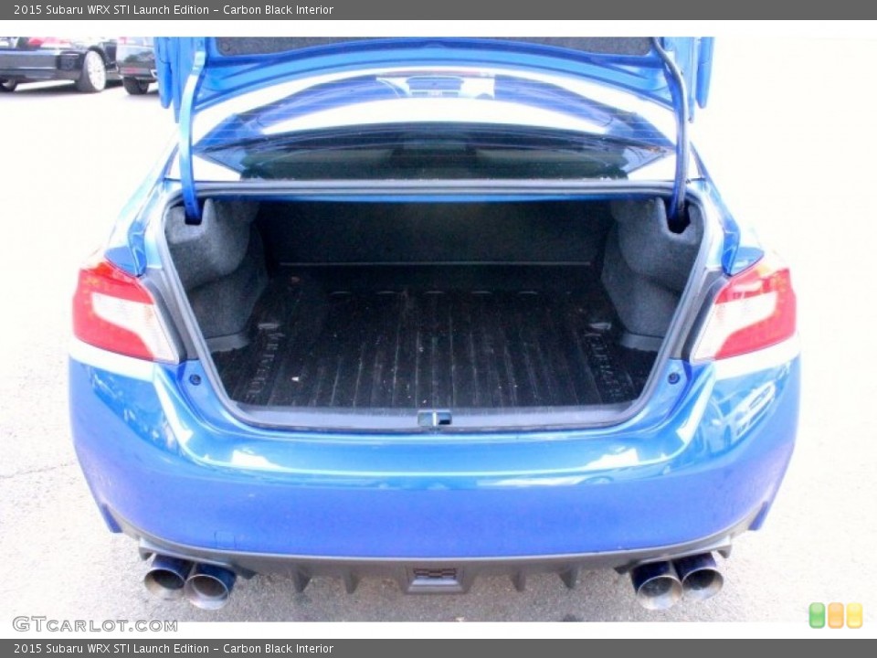 Carbon Black Interior Trunk for the 2015 Subaru WRX STI Launch Edition #107531153