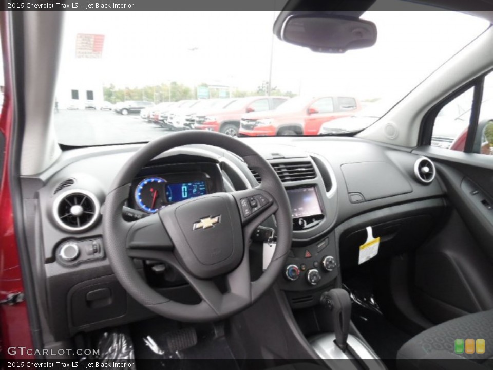 Jet Black Interior Prime Interior for the 2016 Chevrolet Trax LS #107553570