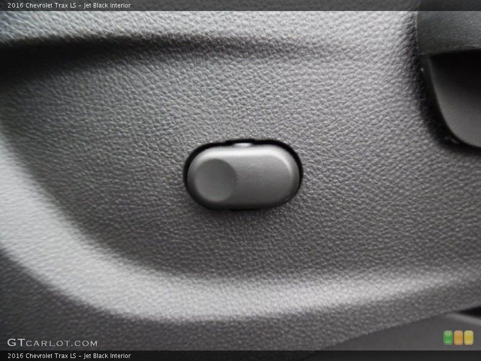 Jet Black Interior Controls for the 2016 Chevrolet Trax LS #107553627