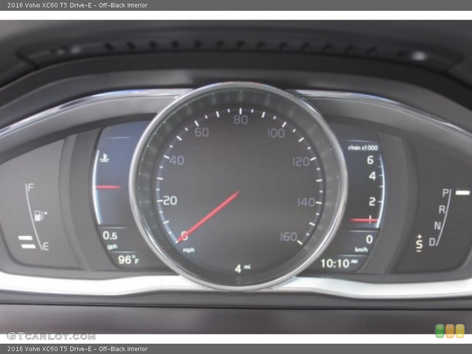 Off-Black Interior Gauges for the 2016 Volvo XC60 T5 Drive-E #107558658