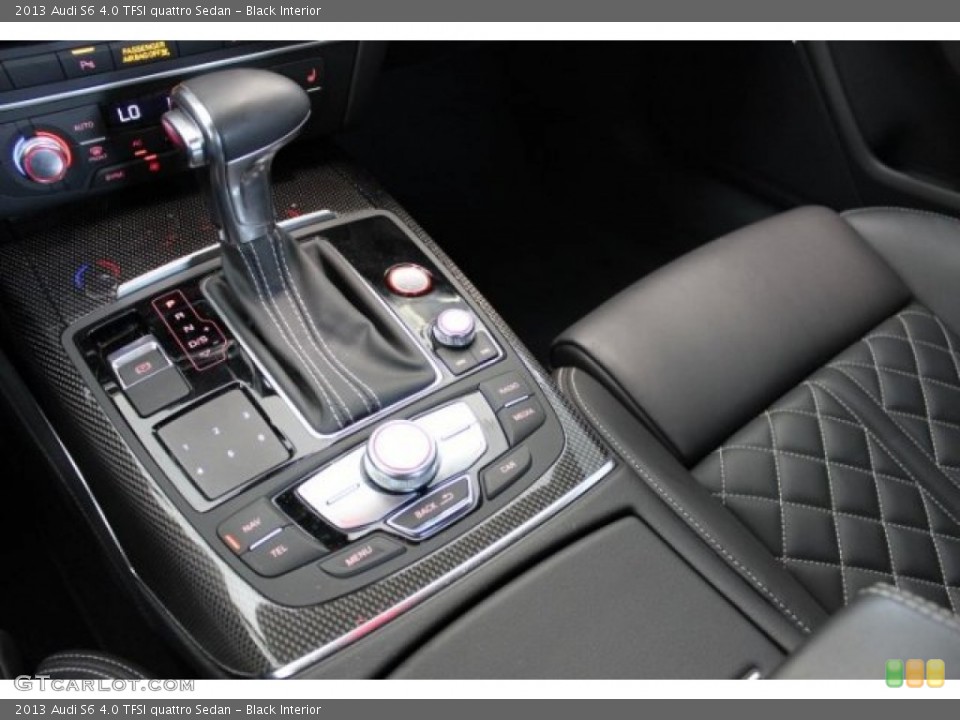 Black Interior Transmission for the 2013 Audi S6 4.0 TFSI quattro Sedan #107559060