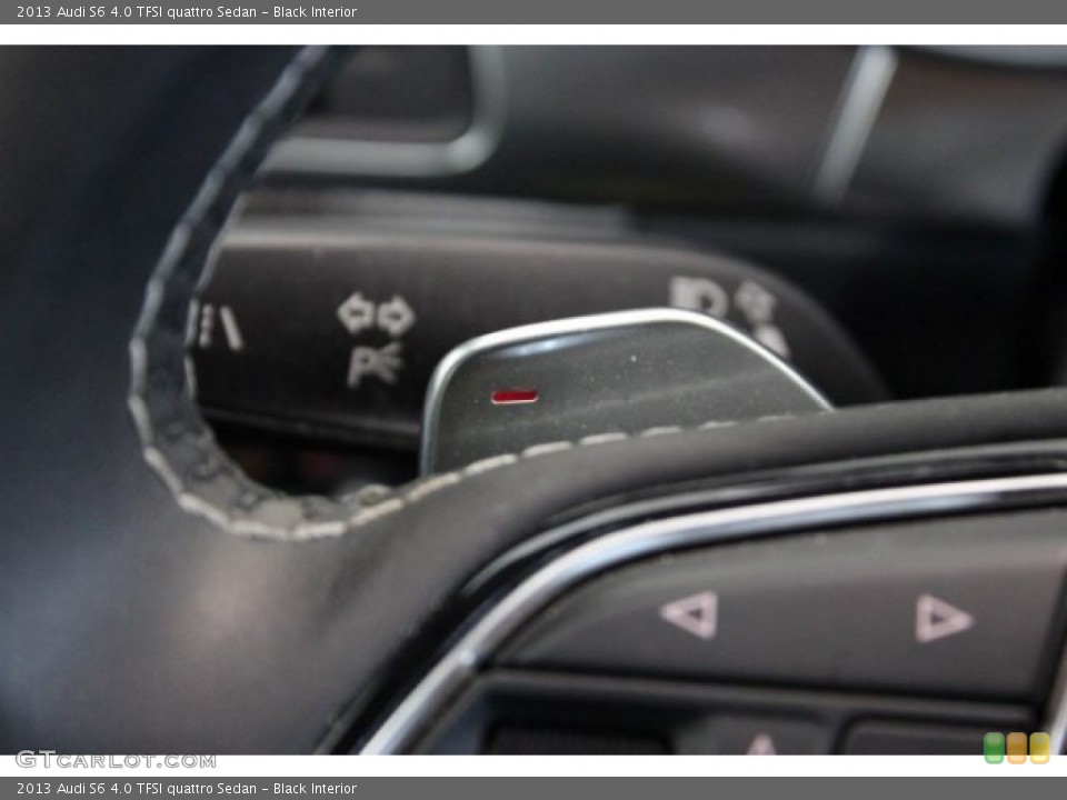Black Interior Transmission for the 2013 Audi S6 4.0 TFSI quattro Sedan #107559319