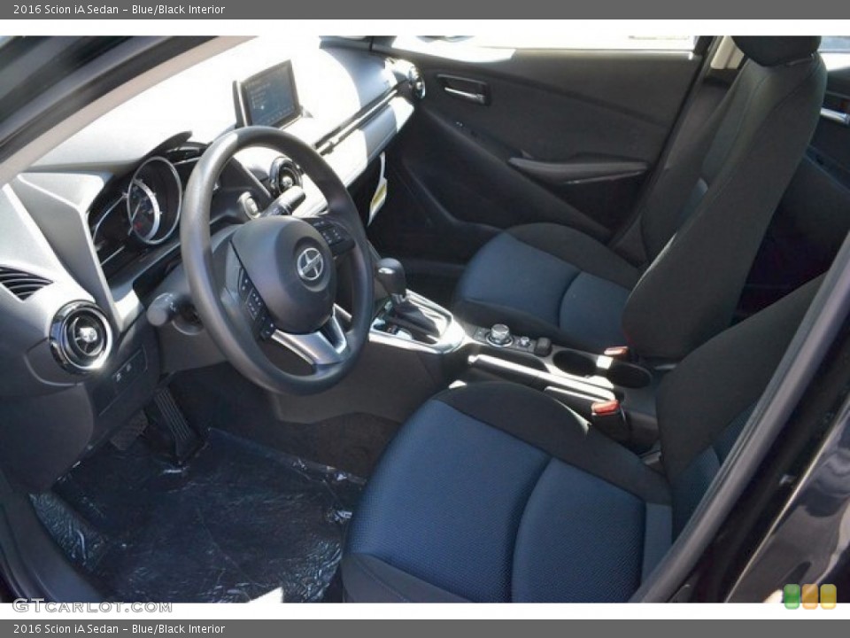 Blue/Black Interior Prime Interior for the 2016 Scion iA Sedan #107563899