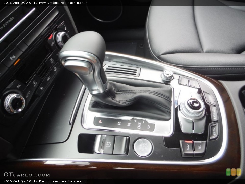 Black Interior Transmission for the 2016 Audi Q5 2.0 TFSI Premium quattro #107572720