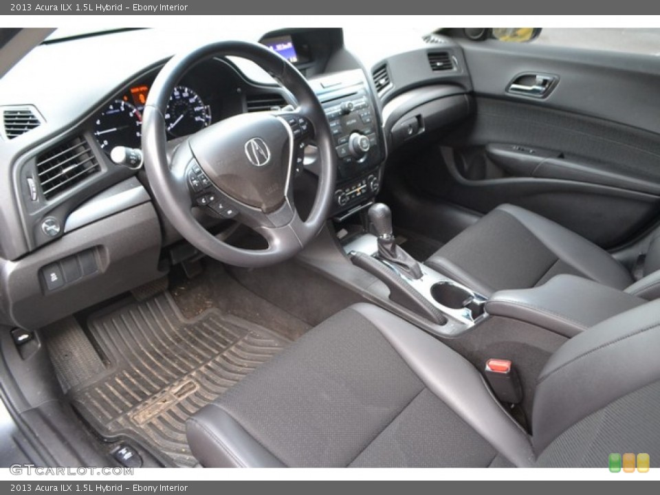 Ebony Interior Prime Interior for the 2013 Acura ILX 1.5L Hybrid #107574802