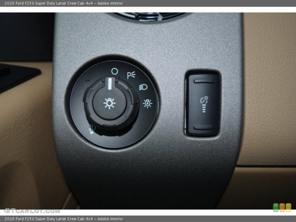 Adobe Interior Controls for the 2016 Ford F250 Super Duty Lariat Crew Cab 4x4 #107576935