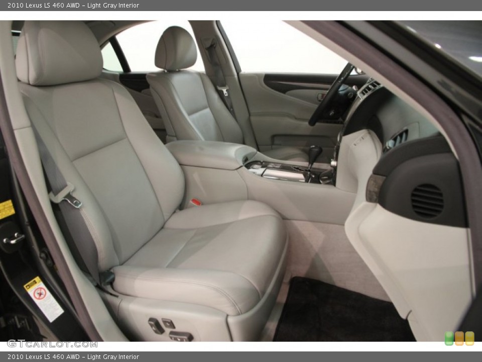 Light Gray Interior Front Seat for the 2010 Lexus LS 460 AWD #107579371