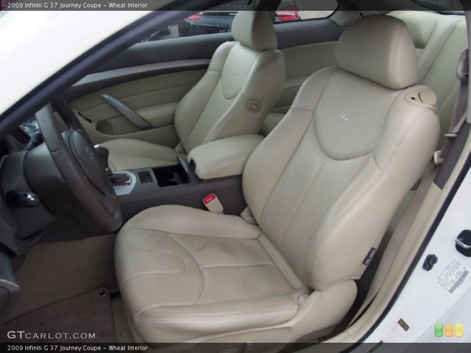 Wheat Interior Photo for the 2009 Infiniti G 37 Journey Coupe #107583364