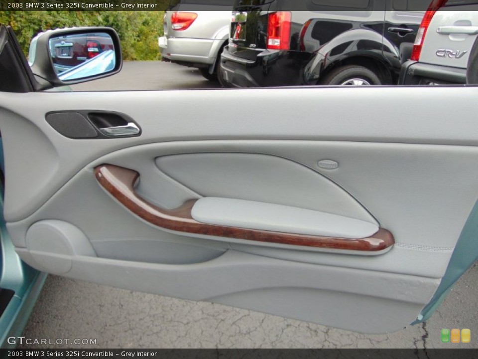 Grey Interior Door Panel for the 2003 BMW 3 Series 325i Convertible #107589388