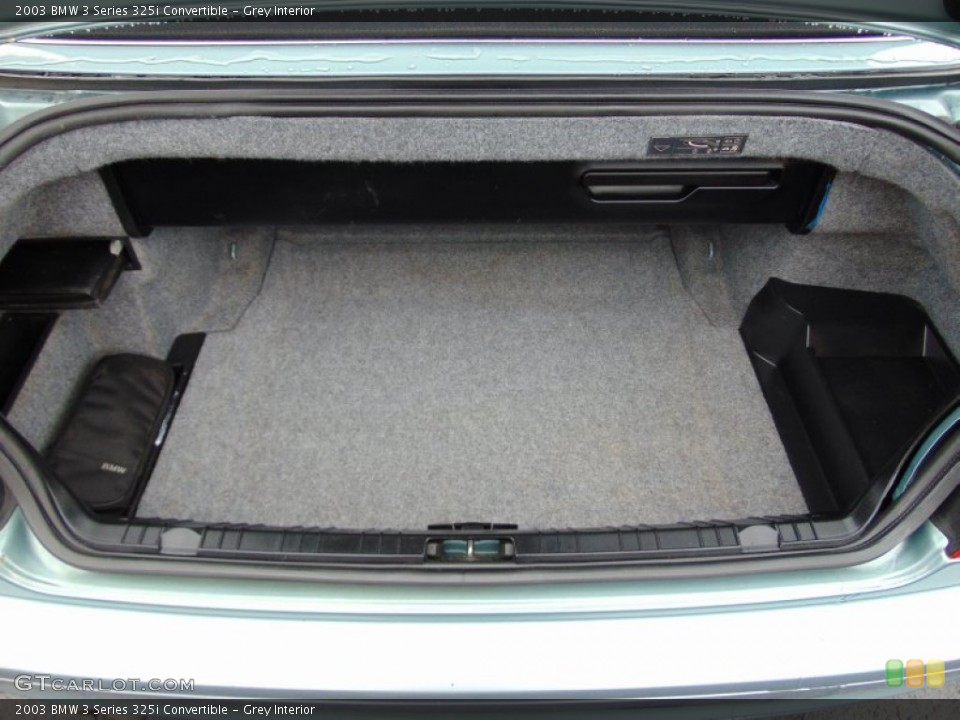 Grey Interior Trunk for the 2003 BMW 3 Series 325i Convertible #107589487