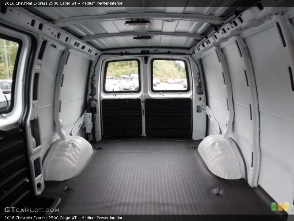 Medium Pewter Interior Trunk for the 2016 Chevrolet Express 2500 Cargo WT #107603785
