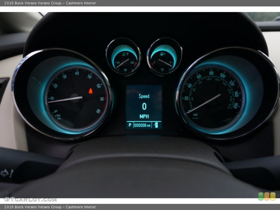 Cashmere Interior Gauges for the 2016 Buick Verano Verano Group #107607307