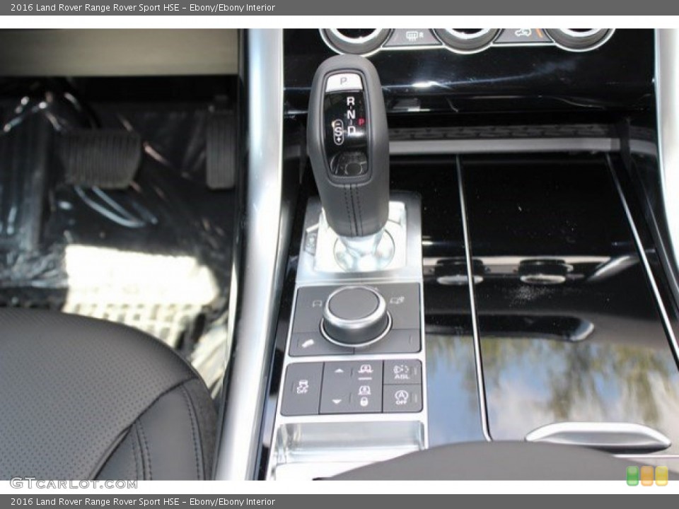Ebony/Ebony Interior Transmission for the 2016 Land Rover Range Rover Sport HSE #107608236
