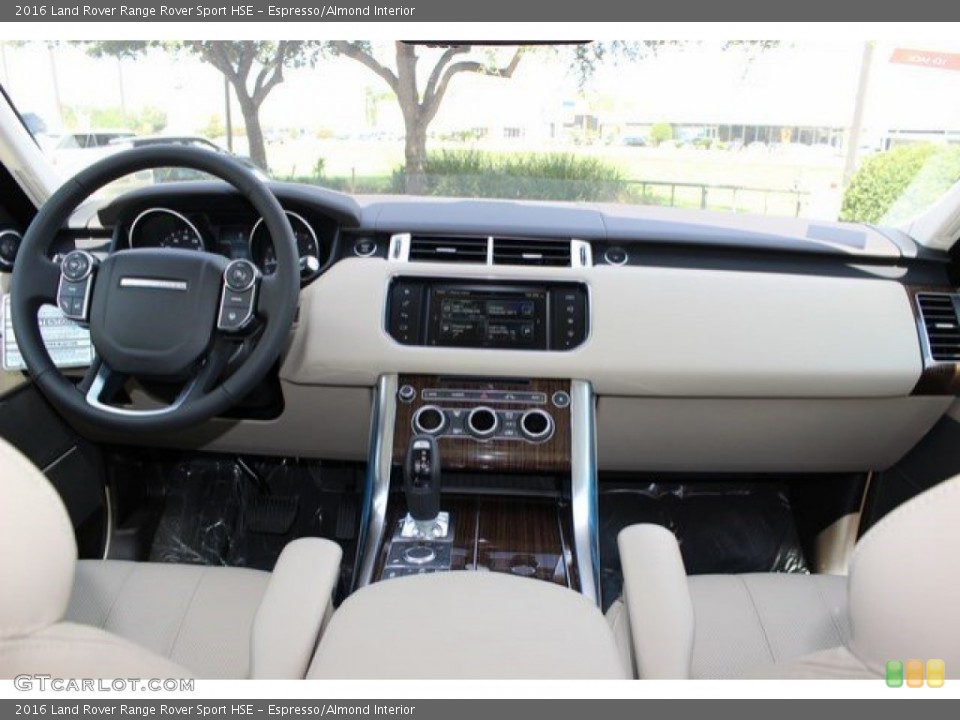 Espresso/Almond Interior Dashboard for the 2016 Land Rover Range Rover Sport HSE #107608456