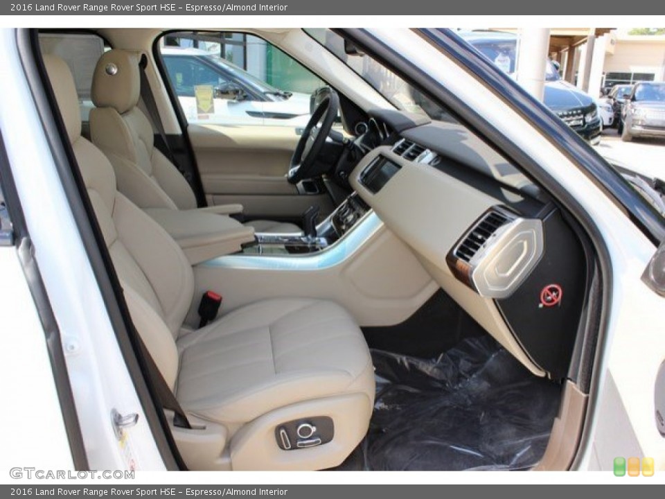 Espresso/Almond Interior Front Seat for the 2016 Land Rover Range Rover Sport HSE #107608480