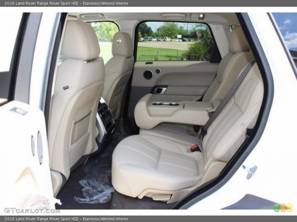 Espresso/Almond Interior Rear Seat for the 2016 Land Rover Range Rover Sport HSE #107608684
