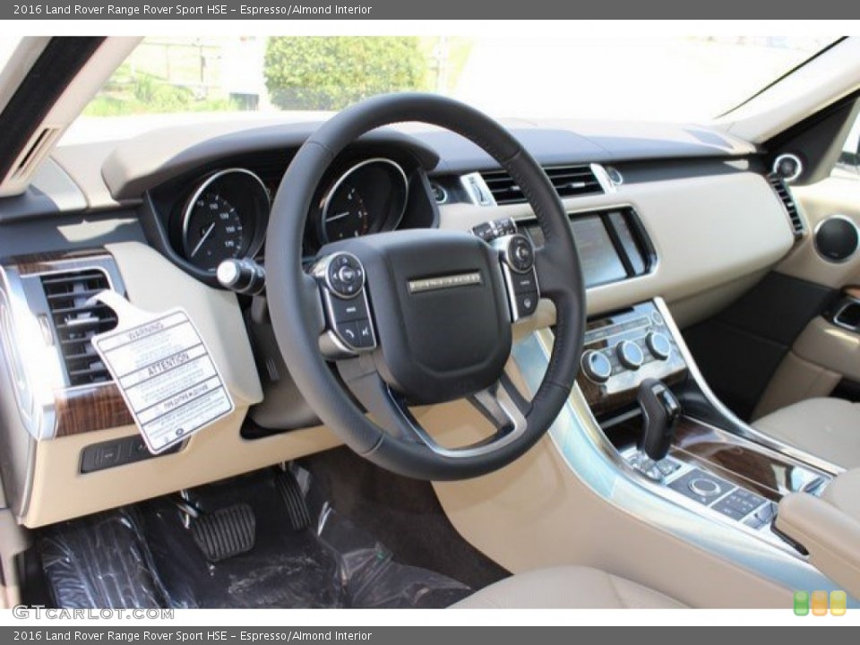 Espresso/Almond 2016 Land Rover Range Rover Sport Interiors