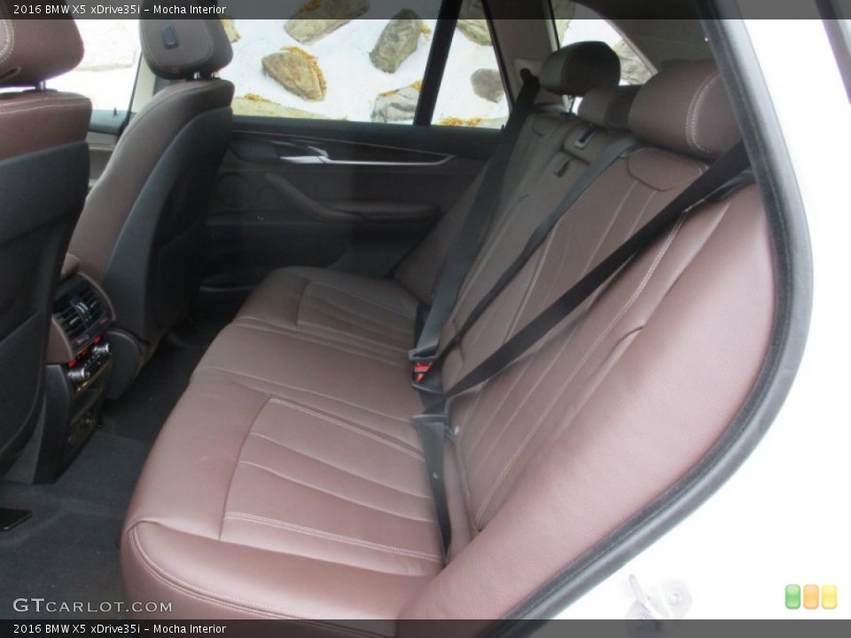 Mocha Interior Rear Seat for the 2016 BMW X5 xDrive35i #107613076