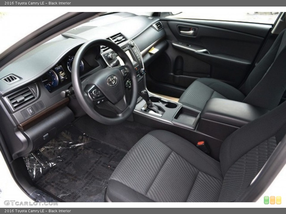 Black Interior Prime Interior for the 2016 Toyota Camry LE #107613916
