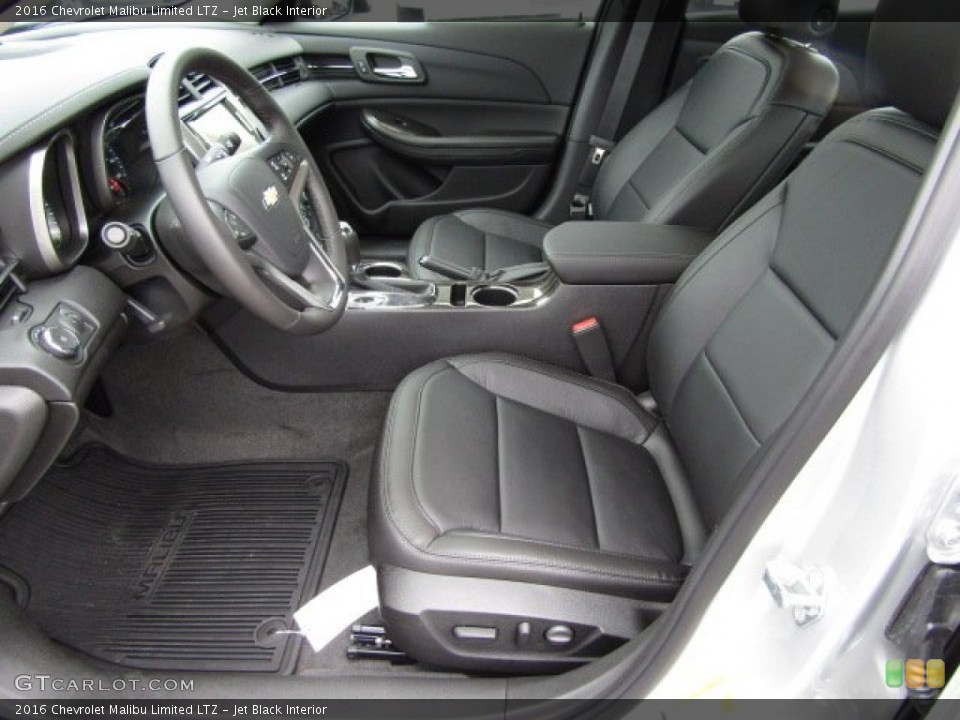 Jet Black Interior Front Seat for the 2016 Chevrolet Malibu Limited LTZ #107616043