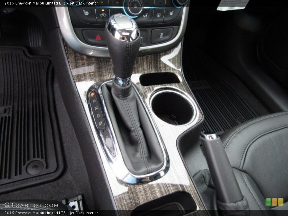 Jet Black Interior Transmission for the 2016 Chevrolet Malibu Limited LTZ #107616109