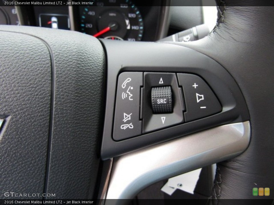 Jet Black Interior Controls for the 2016 Chevrolet Malibu Limited LTZ #107616199