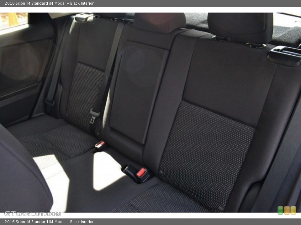 Black Interior Rear Seat for the 2016 Scion iM  #107616283