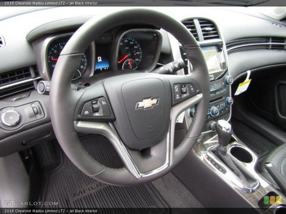 Jet Black Interior Dashboard for the 2016 Chevrolet Malibu Limited LTZ #107616395