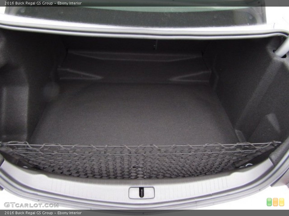 Ebony Interior Trunk for the 2016 Buick Regal GS Group #107617300