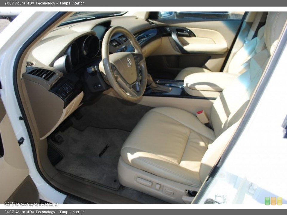 Taupe Interior Photo for the 2007 Acura MDX Technology #107618646