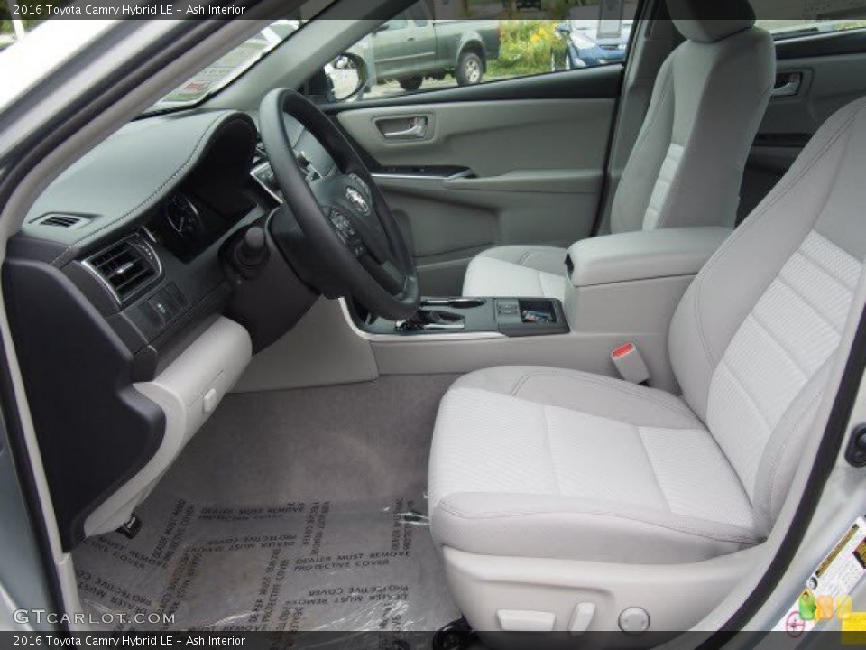 Ash Interior Front Seat for the 2016 Toyota Camry Hybrid LE #107622580