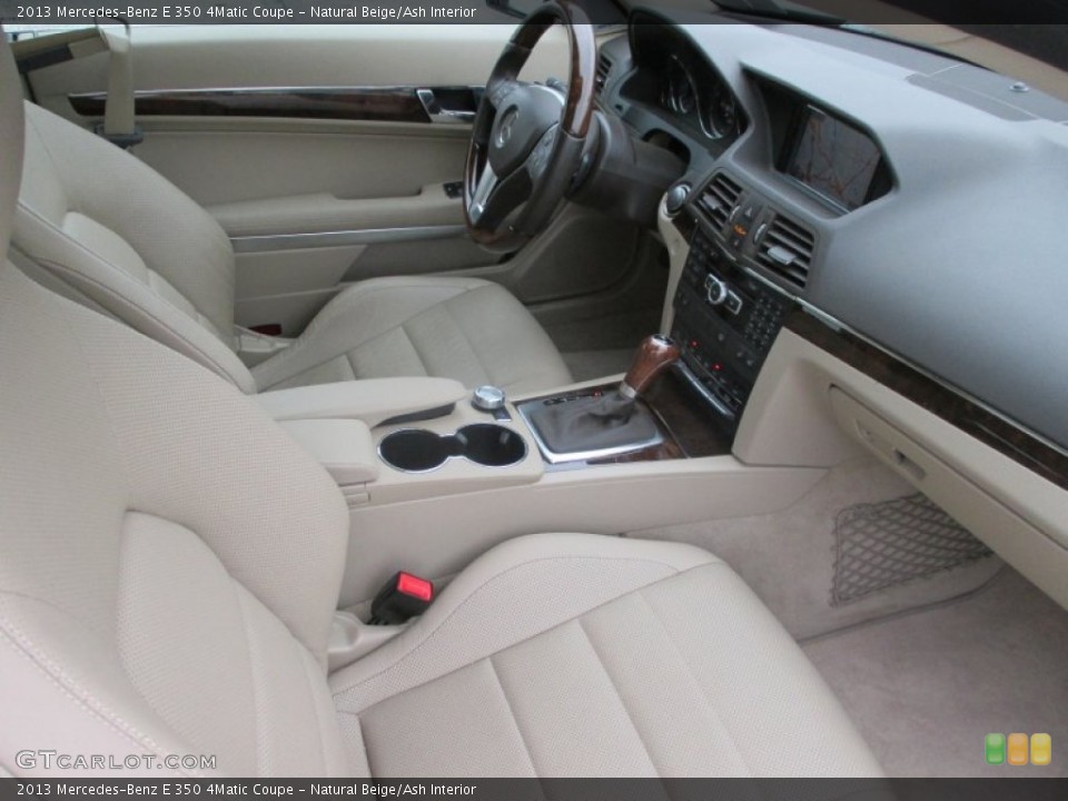 Natural Beige/Ash Interior Photo for the 2013 Mercedes-Benz E 350 4Matic Coupe #107628097