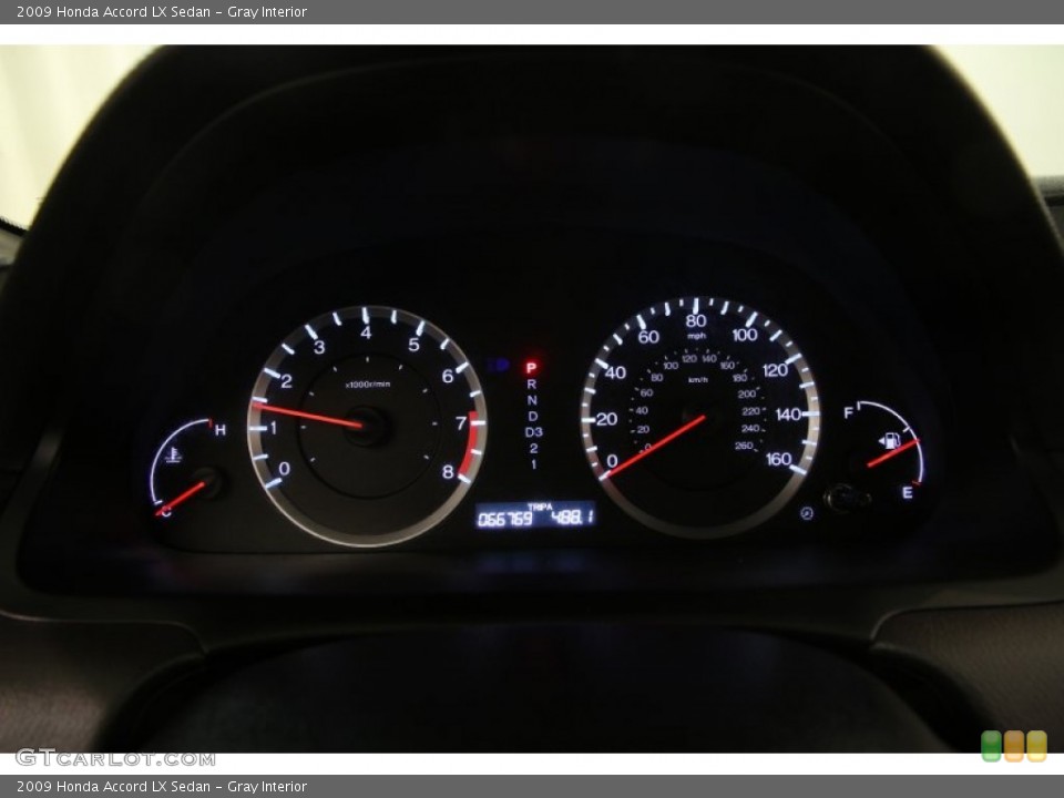 Gray Interior Gauges for the 2009 Honda Accord LX Sedan #107630527