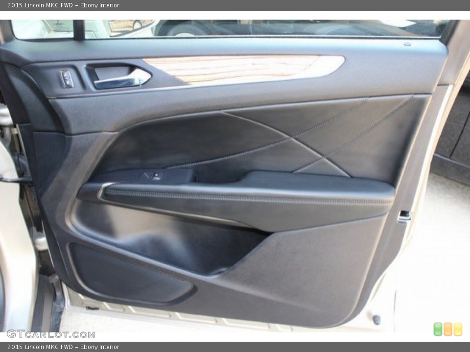 Ebony Interior Door Panel for the 2015 Lincoln MKC FWD #107631391