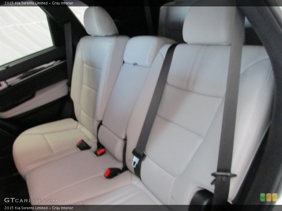 Gray Interior Rear Seat for the 2015 Kia Sorento Limited #107631451