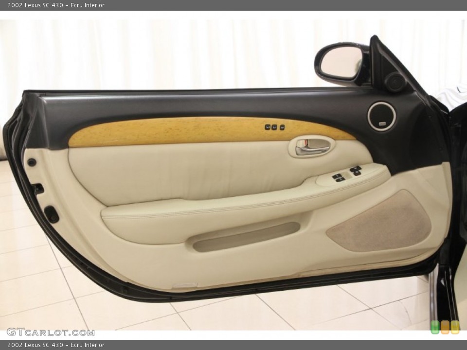 Ecru Interior Door Panel for the 2002 Lexus SC 430 #107631787