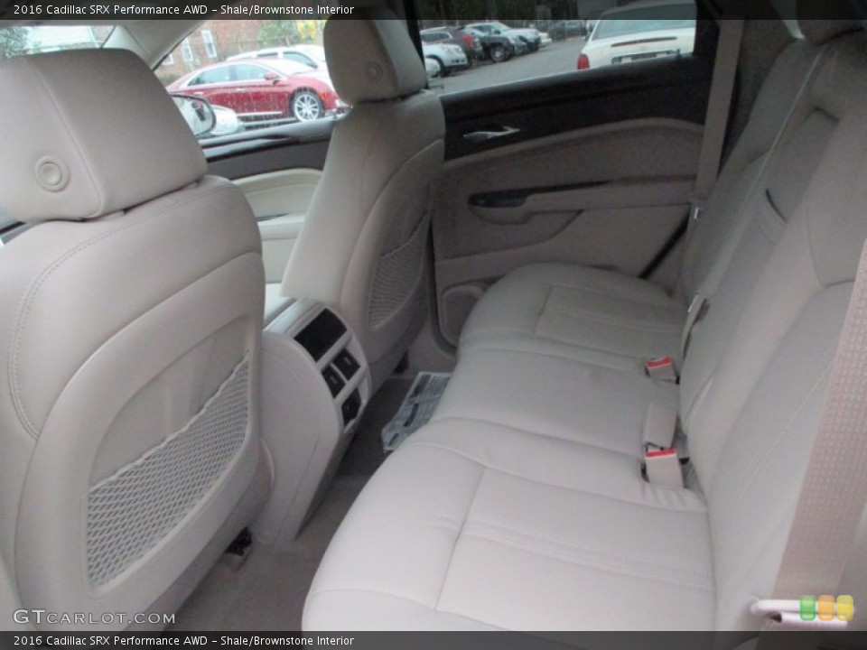 Shale/Brownstone Interior Rear Seat for the 2016 Cadillac SRX Performance AWD #107642057