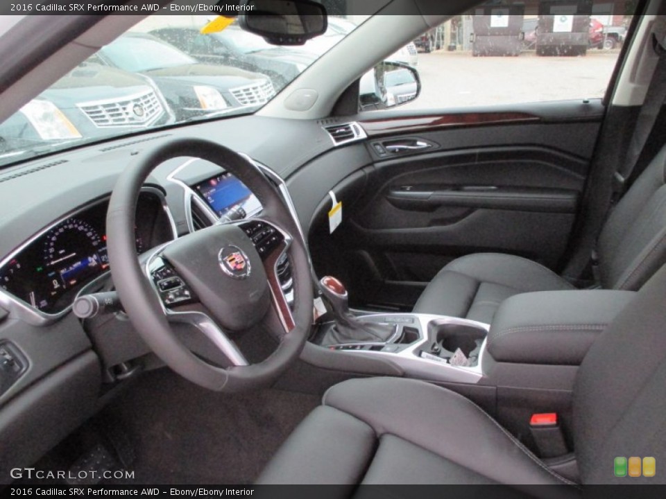 Ebony/Ebony Interior Prime Interior for the 2016 Cadillac SRX Performance AWD #107642252