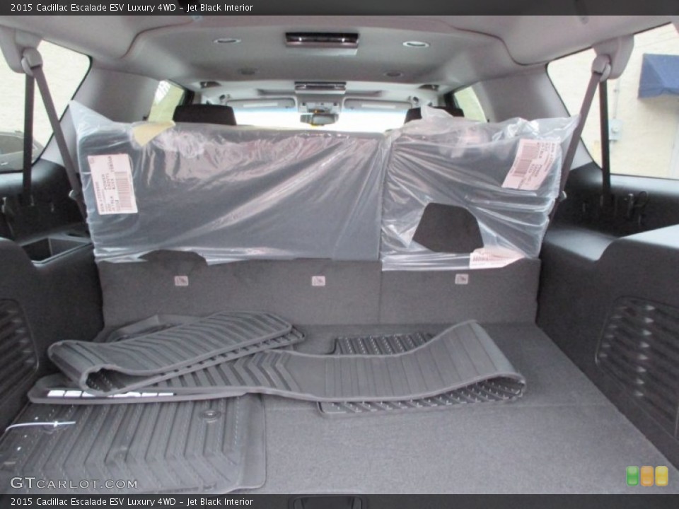 Jet Black Interior Trunk for the 2015 Cadillac Escalade ESV Luxury 4WD #107642453