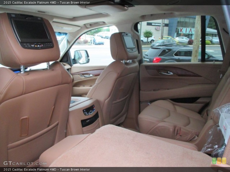 Tuscan Brown 2015 Cadillac Escalade Interiors