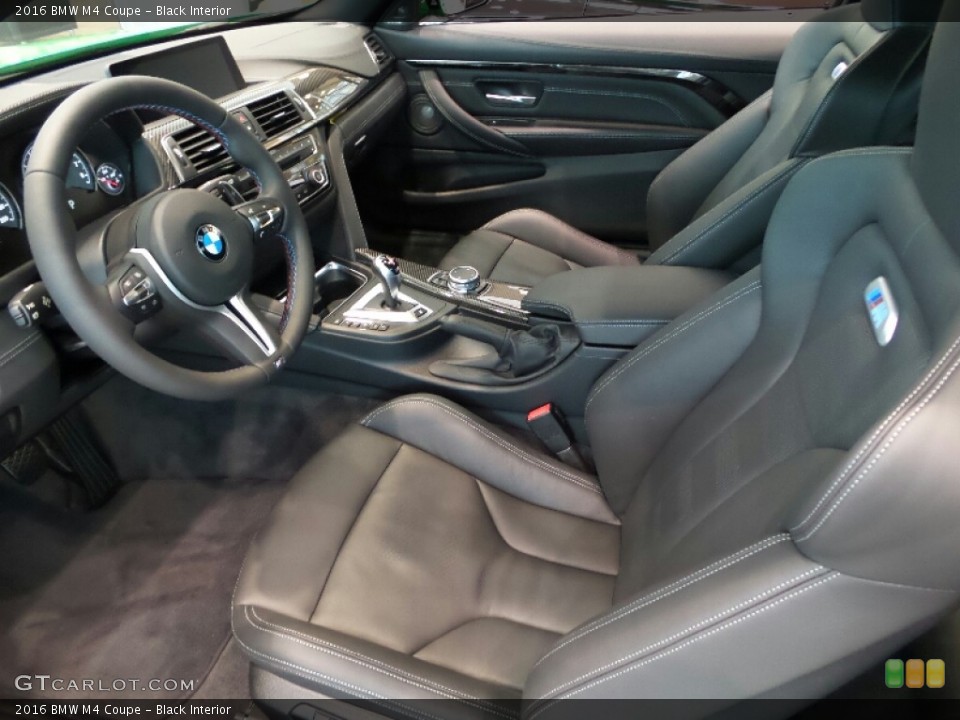Black Interior Prime Interior for the 2016 BMW M4 Coupe #107652998