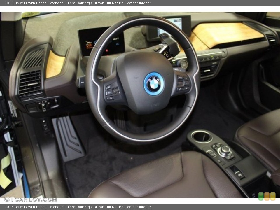 Tera Dalbergia Brown Full Natural Leather Interior Prime Interior for the 2015 BMW i3 with Range Extender #107655251