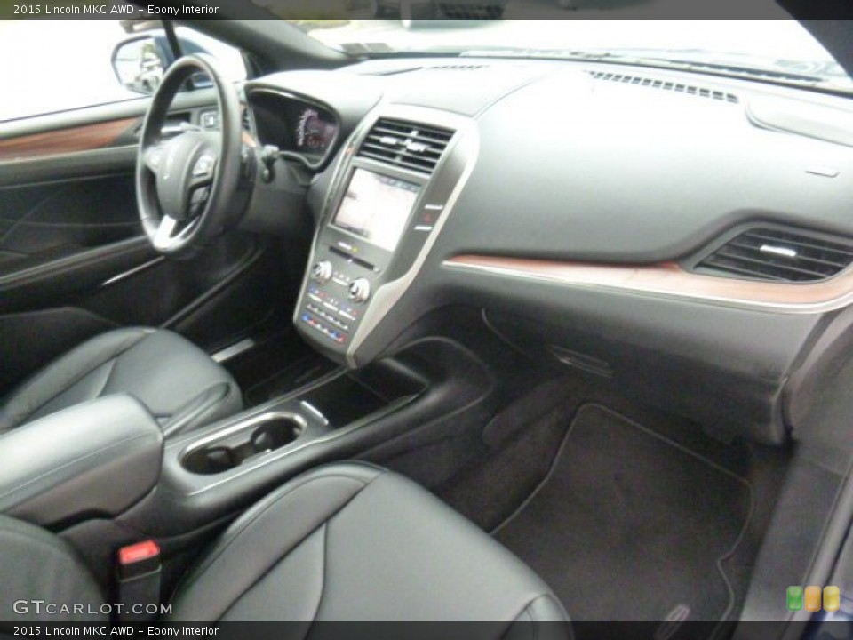 Ebony Interior Dashboard for the 2015 Lincoln MKC AWD #107658235