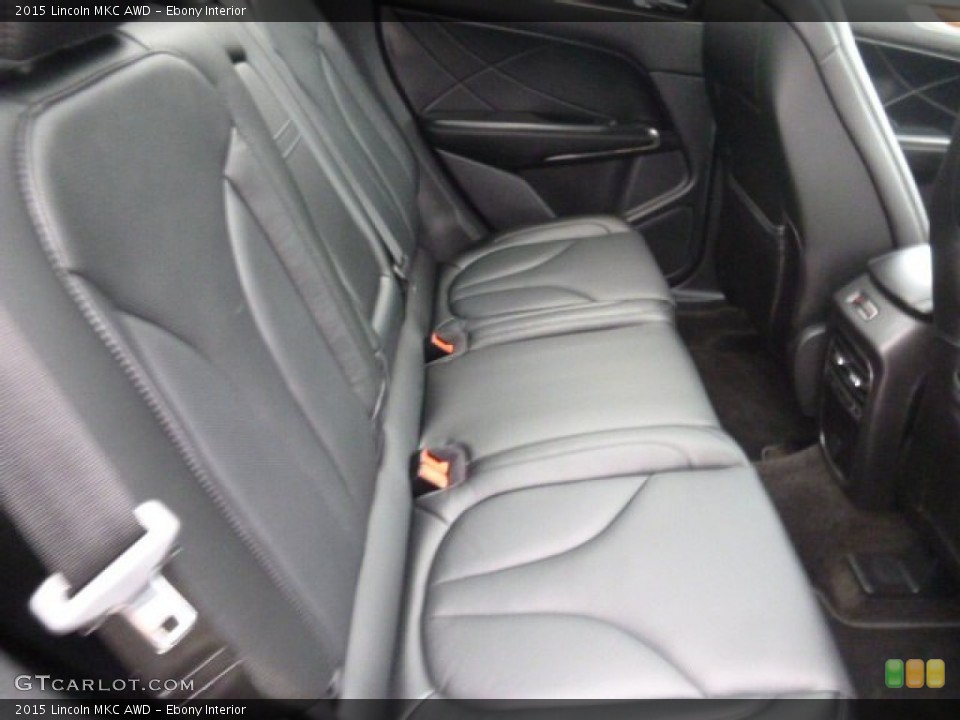 Ebony Interior Rear Seat for the 2015 Lincoln MKC AWD #107658305