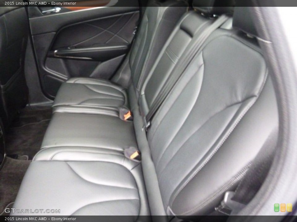 Ebony Interior Rear Seat for the 2015 Lincoln MKC AWD #107658352