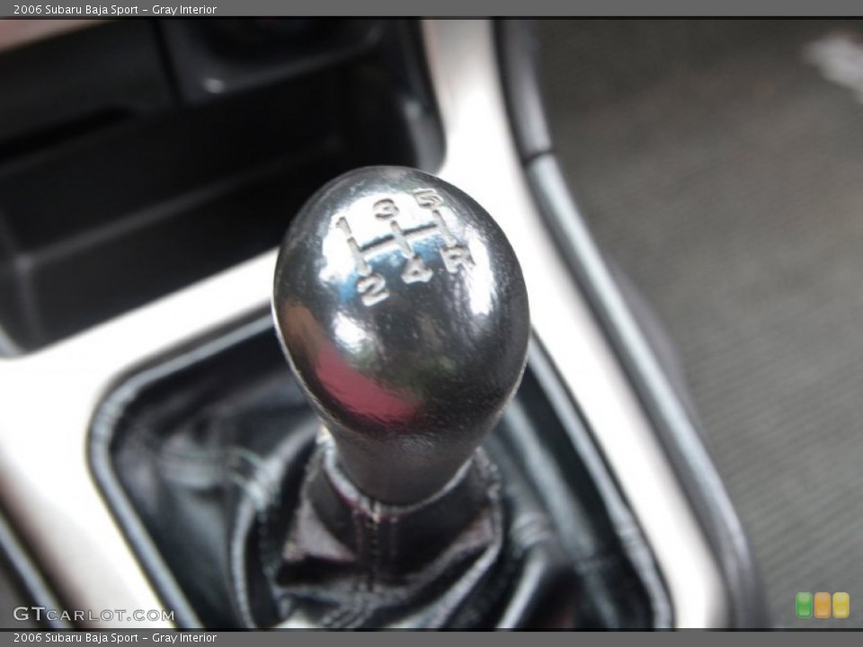 Gray Interior Transmission for the 2006 Subaru Baja Sport #107658880