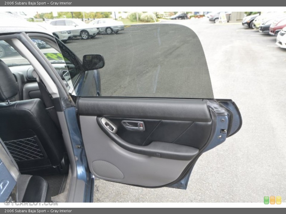 Gray Interior Door Panel for the 2006 Subaru Baja Sport #107658985