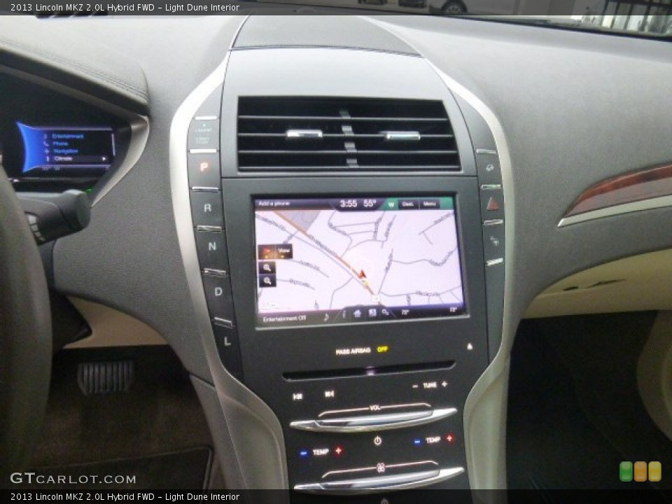 Light Dune Interior Controls for the 2013 Lincoln MKZ 2.0L Hybrid FWD #107659421